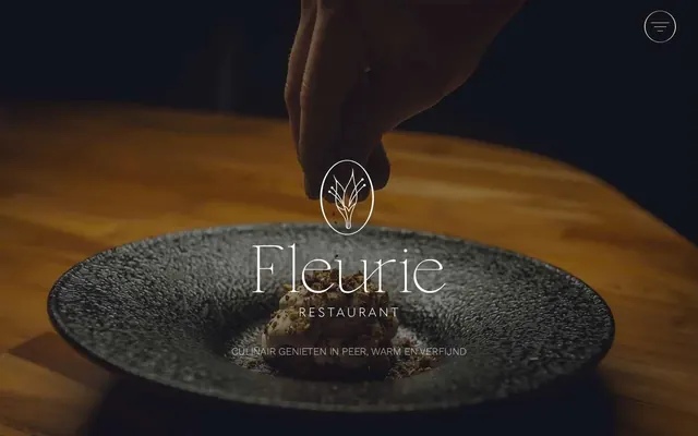 Начална страница на fleurie.be